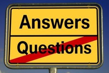 Questions and Answers sign